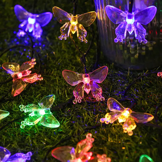 Solar Butterfly String Lights – Add Magic to Your Garden