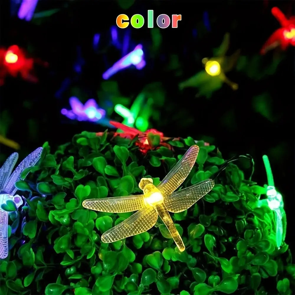 Solar Dragonfly String Lights – Add a Touch of Nature to Your Garden