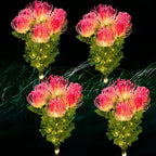 Solar Red Spider Lily Ground Stake Lights main product image