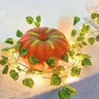 Solar Watermelon Leaf String Lights main product image