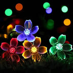 Solar Cherry Blossom String Lights main product image