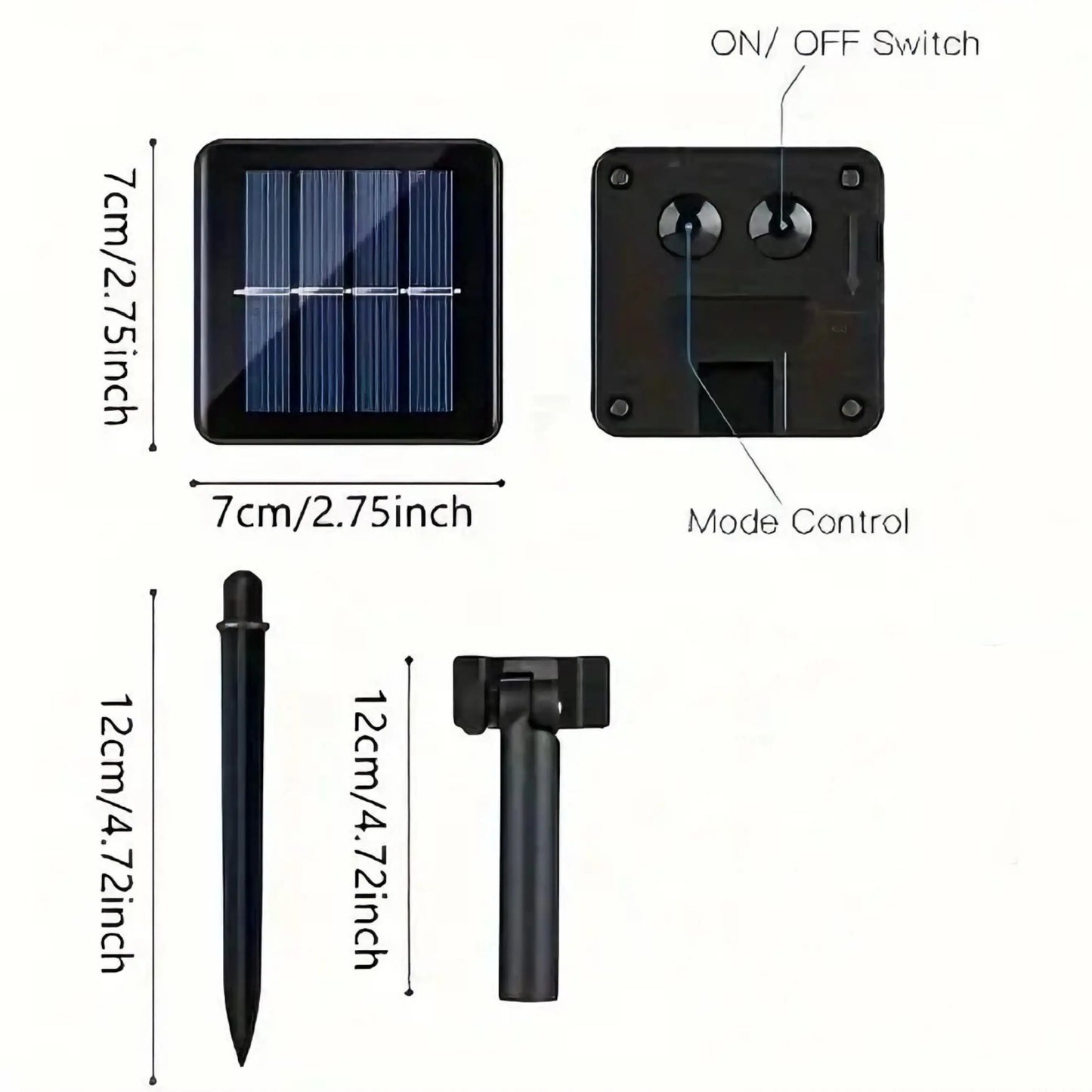 Solar-Sternen-Lichterkette – Perfekt für Garten und Terrasse