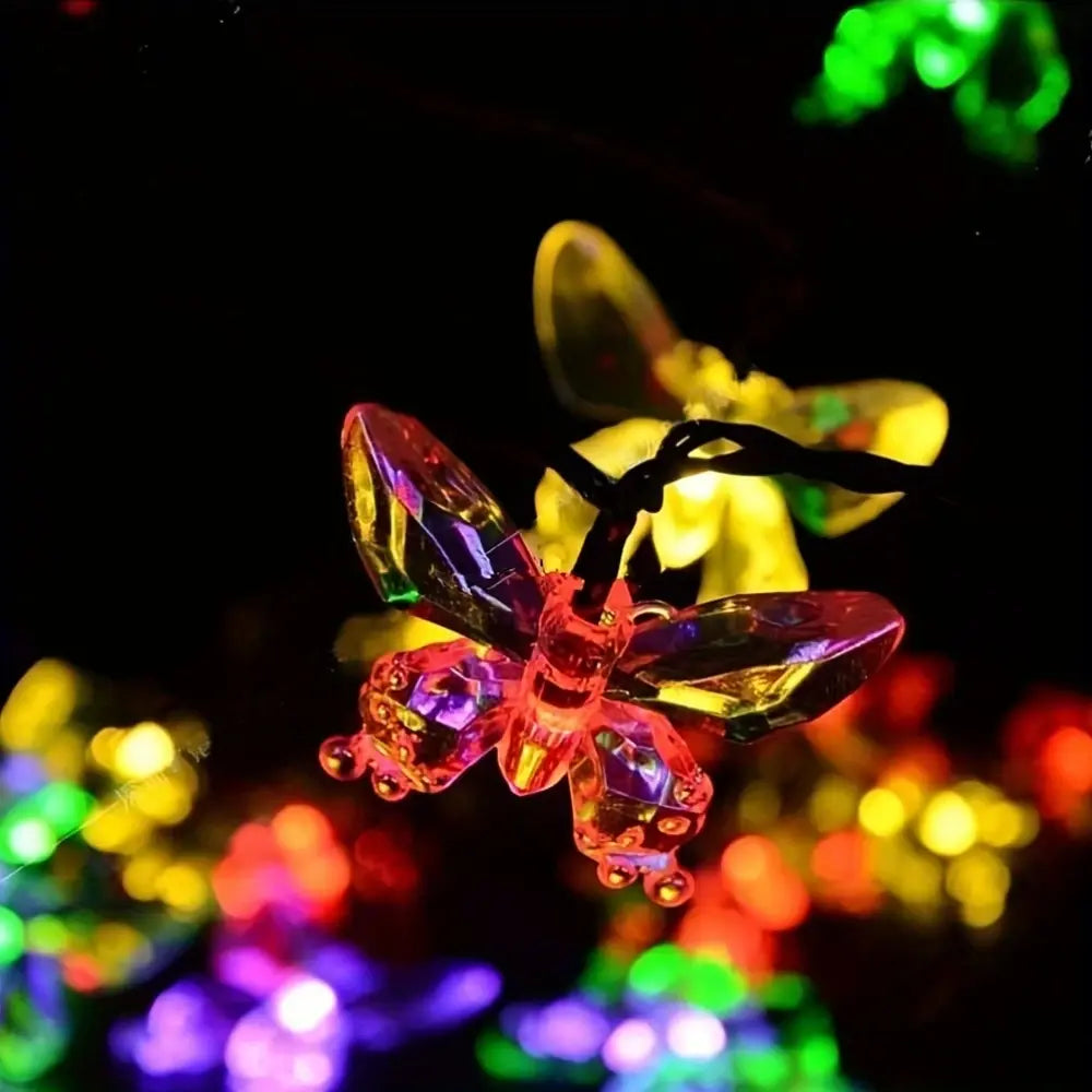 Solar Butterfly String Lights – Add Magic to Your Garden