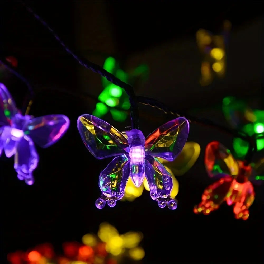 Solar Butterfly String Lights – Add Magic to Your Garden