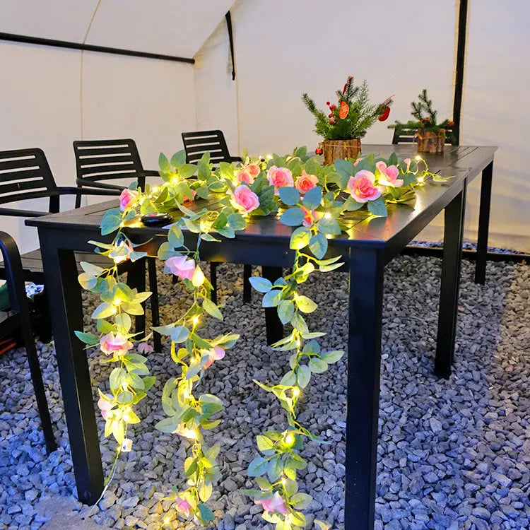 Solar-Rosenlichterkette – Verleihen Sie Ihrem Garten Romantik