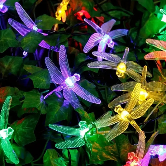 Solar Dragonfly String Lights – Add a Touch of Nature to Your Garden