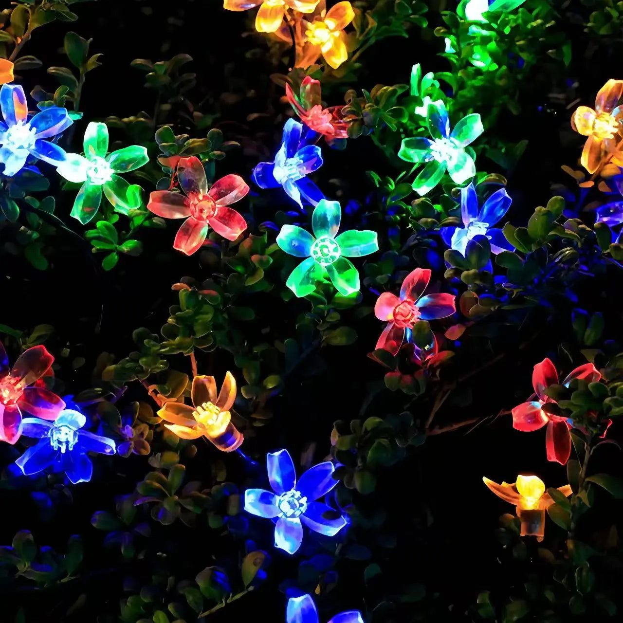 Solarbetriebene Kirschblüten-Lichterkette – Schaffen Sie eine romantische Blütenatmosphäre im Freien