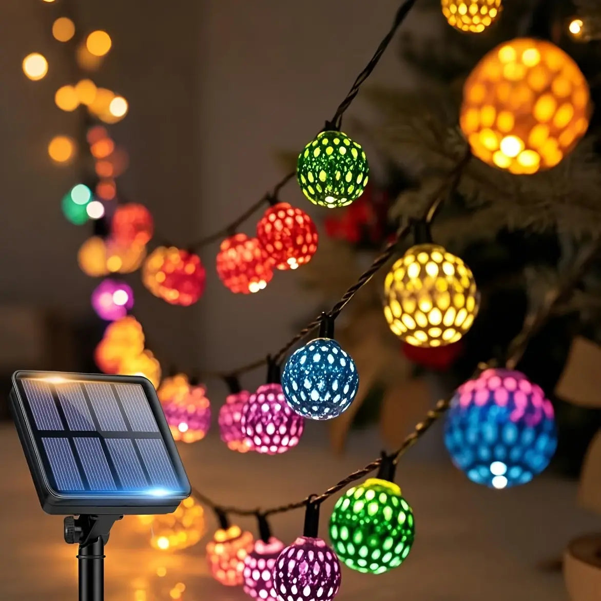 Solar Moroccan String Lights – Add Exotic Warmth to Your Garden Nights
