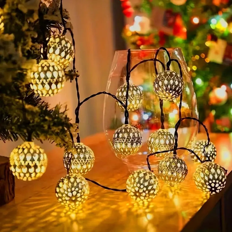 Solar Moroccan String Lights – Add Exotic Warmth to Your Garden Nights