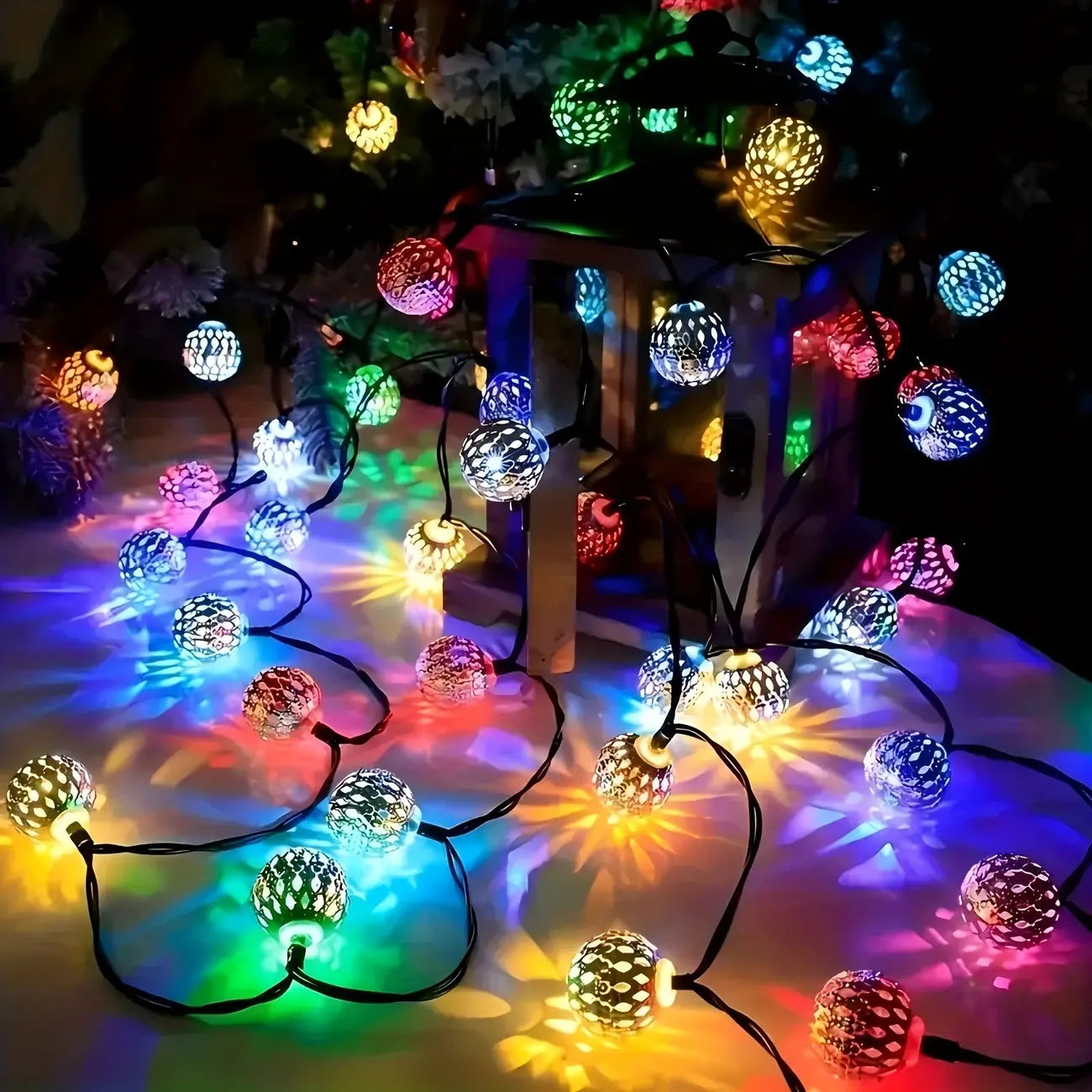 Solar Moroccan String Lights – Add Exotic Warmth to Your Garden Nights