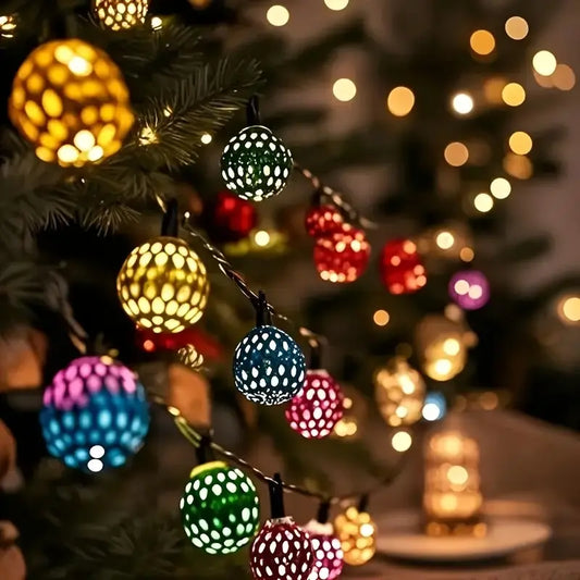 Solar Moroccan String Lights – Add Exotic Warmth to Your Garden Nights