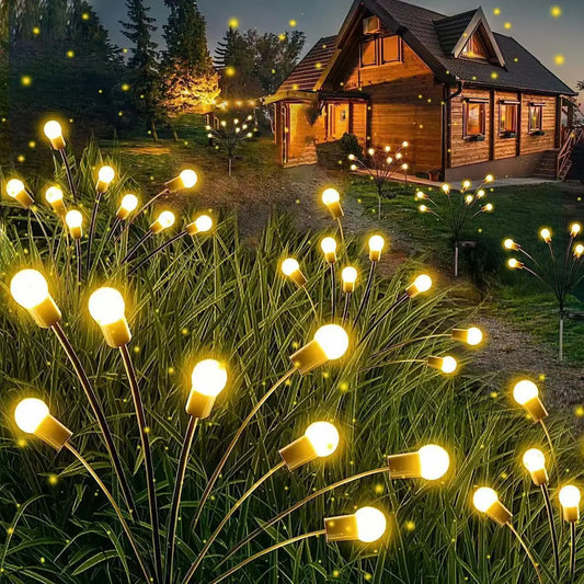 Solar Firefly Garden Stake Lights – Bring Magical Glow to Your Yard Nights