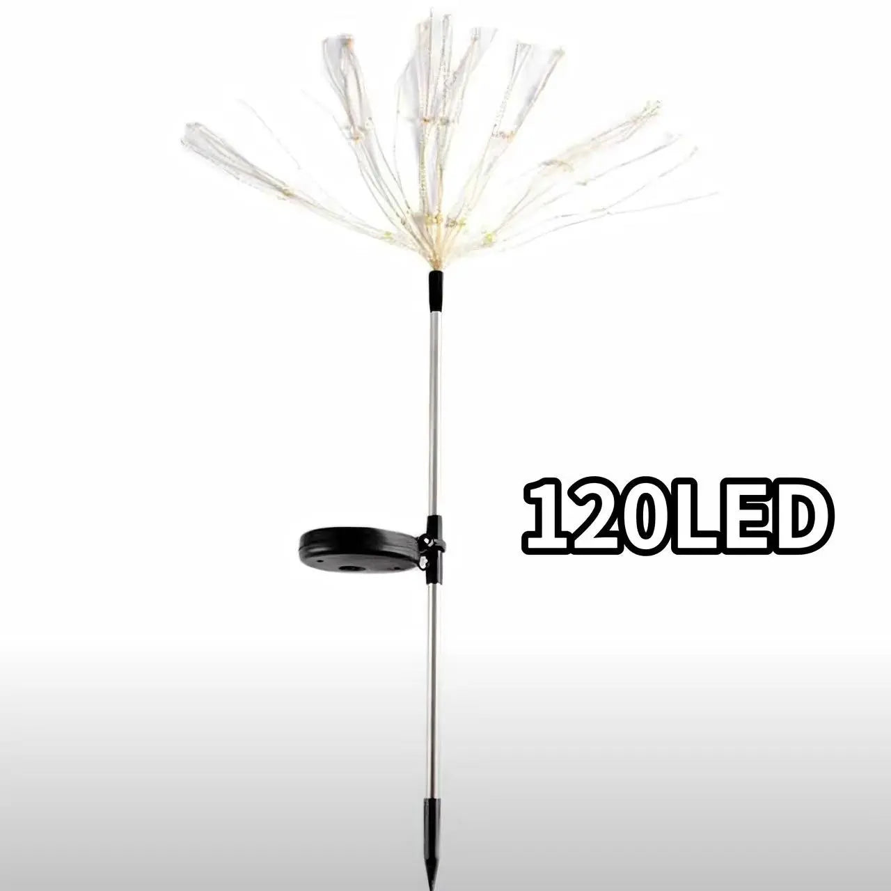 Solar DIY Firework Garden Stake Lights – Create Your Own Sparkling Shapes Outdoors