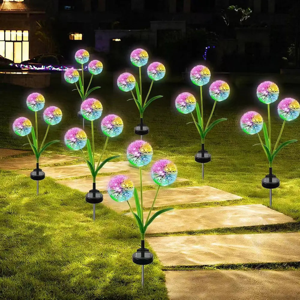 Solarbetriebene Löwenzahn-Gartenstecker – Verleihen Sie Ihrem Garten den zarten Charme des Löwenzahns