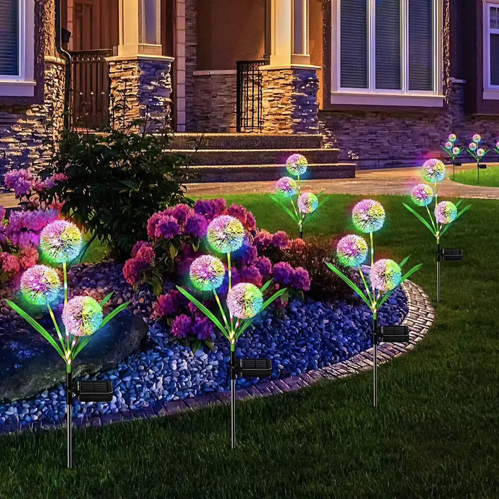 Solarbetriebene Löwenzahn-Gartenstecker – Verleihen Sie Ihrem Garten den zarten Charme des Löwenzahns