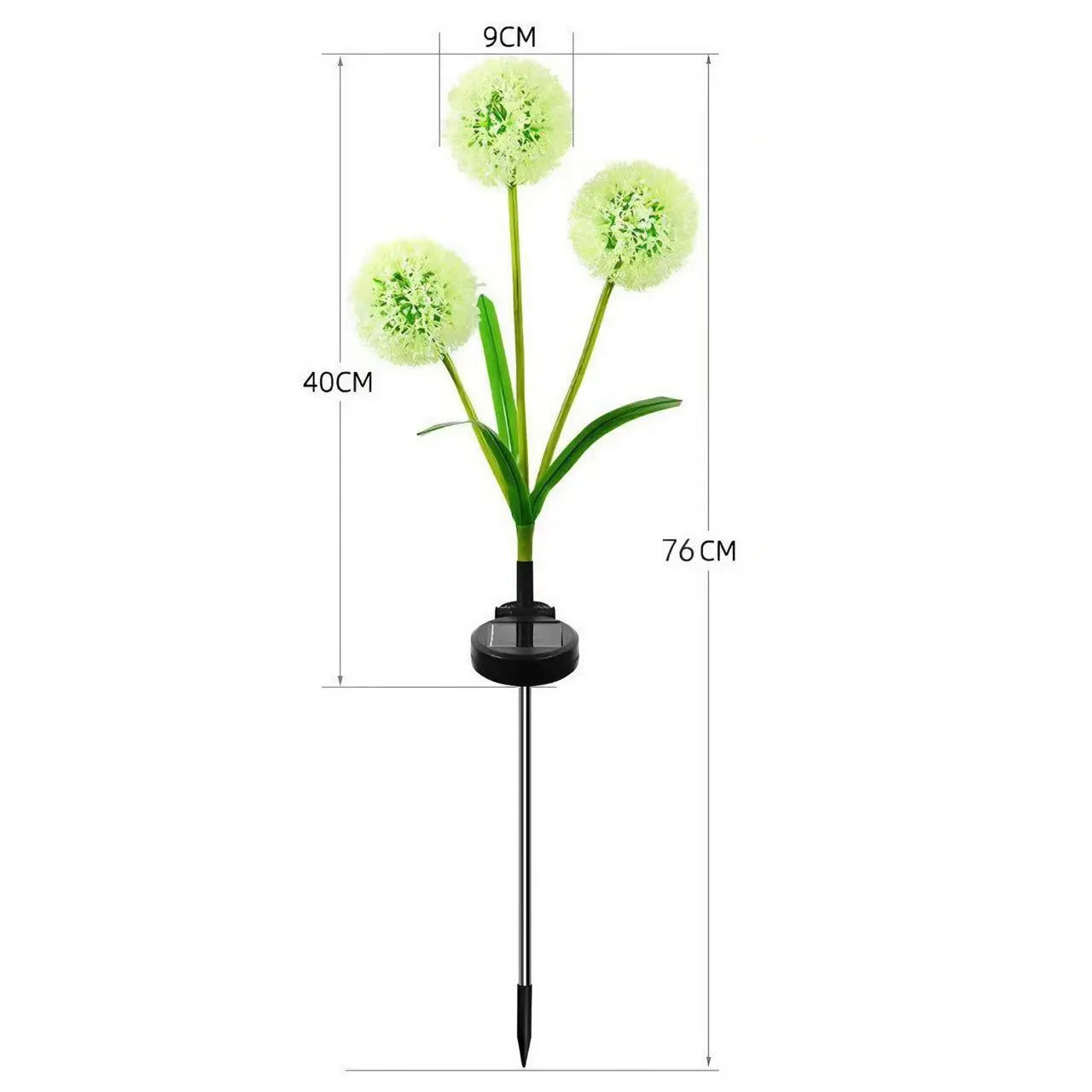 Solarbetriebene Löwenzahn-Gartenstecker – Verleihen Sie Ihrem Garten den zarten Charme des Löwenzahns