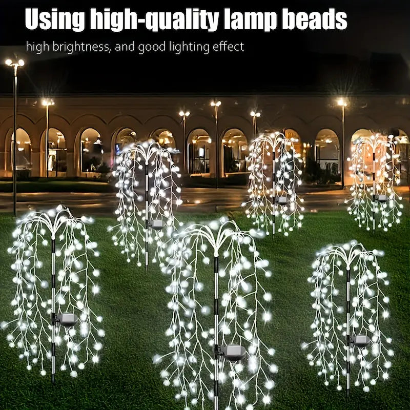 Solar Firework Garden Stake Lights – Spark Joy with Dazzling Night Bursts