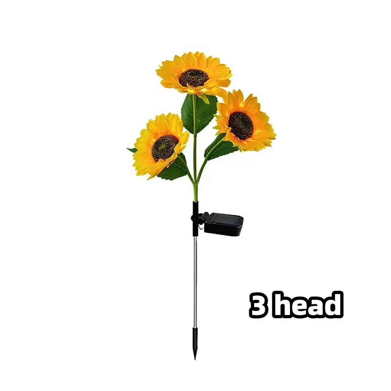 Solar Sunflower Garden Stake Lights – Bring a Cheerful Glow to Your Lawn