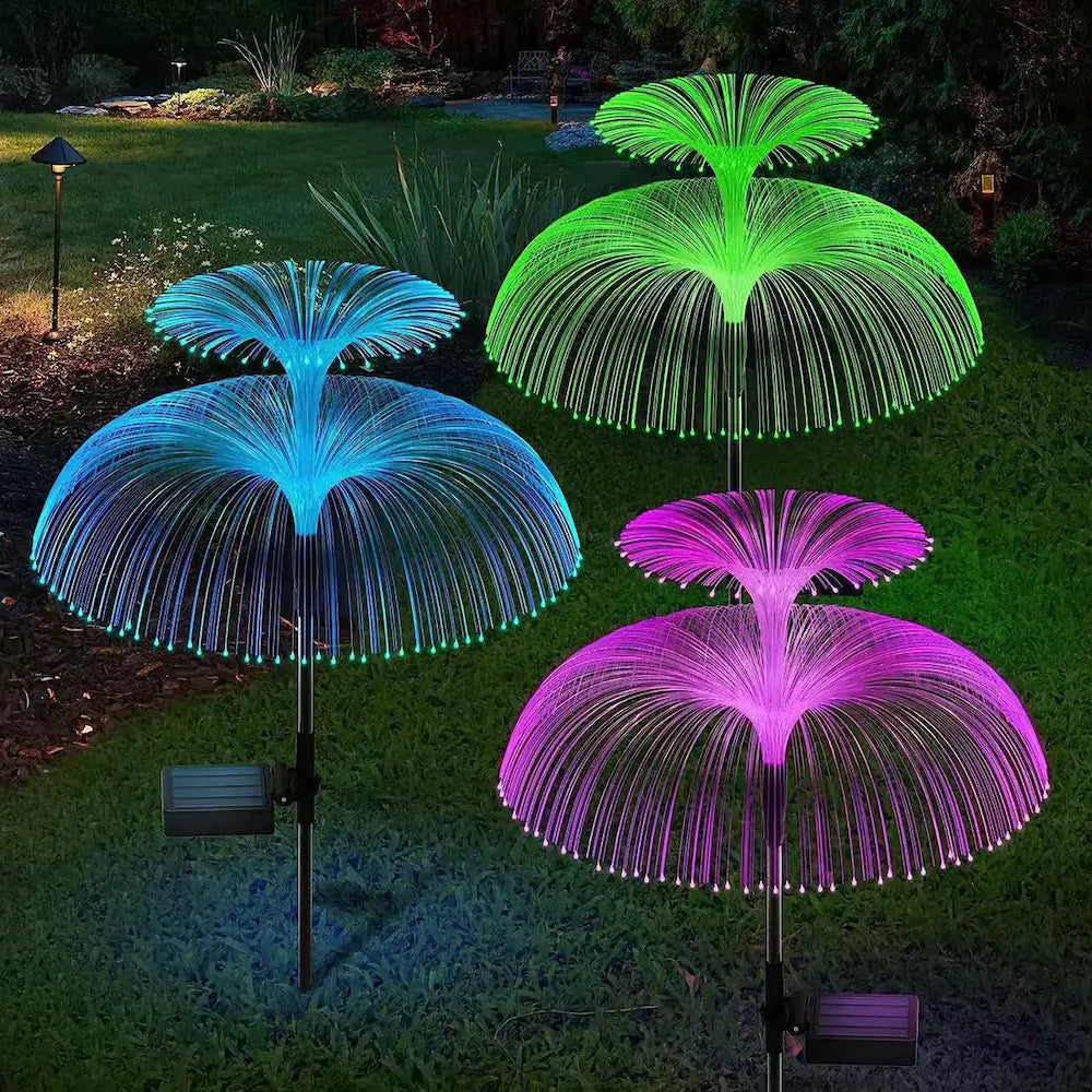 VS14 | Solar Jellyfish Ground Stake Lights